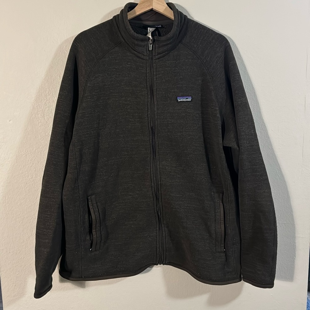 Patagonia Fleece jacket. Brown, XL